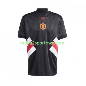 Koszulka Manchester United Icon Retro Domowe Stroje Piłkarskie 2022/23 Krótki Rękaw